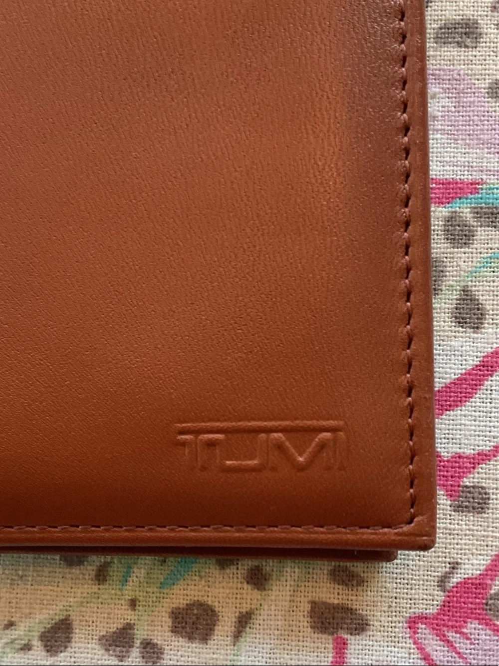 Tumi classic leather